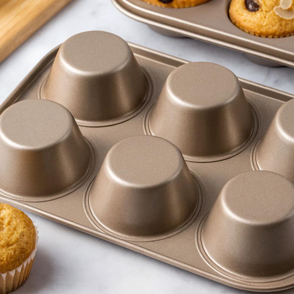 Sweet Bake Cupcake & Muffin Tray Pan by Casa & Beyond