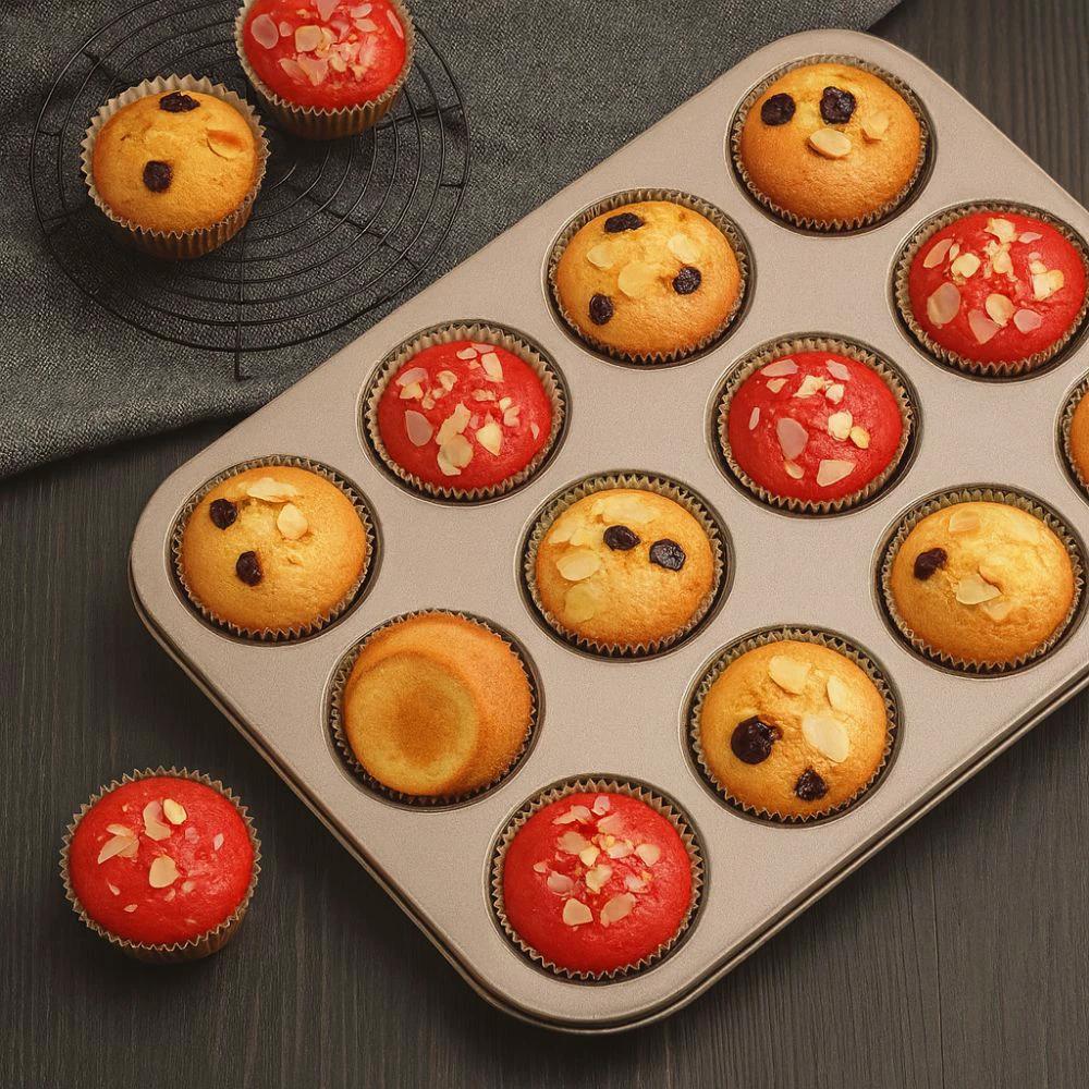 Sweet Bake Cupcake & Muffin Tray Pan by Casa & Beyond