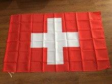 Flag of Switzerland Swiss Flag 3*5 ft ,Switzerland national Cape body flag,Fan flag by flagsshop