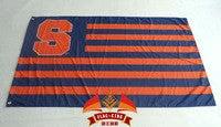 NCAA Syracuse University Flag 3 ' X 5 ' Fan bandera 150 X 90 CM Syracuse Orange Polyester Banner by flagsshop