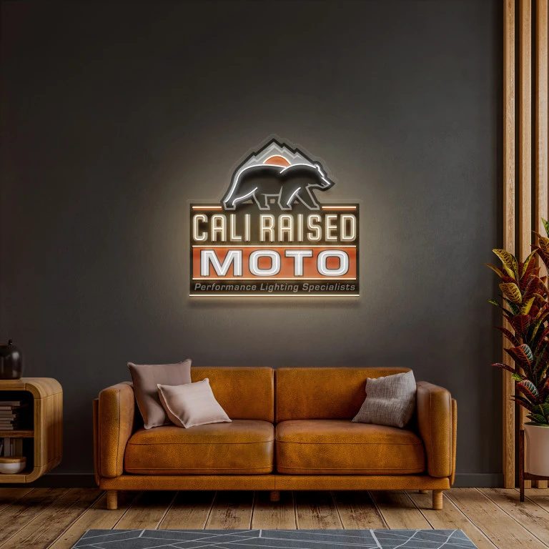 Custom business sign for restaurant, custom logo sign for barbershop by HelenLedCo