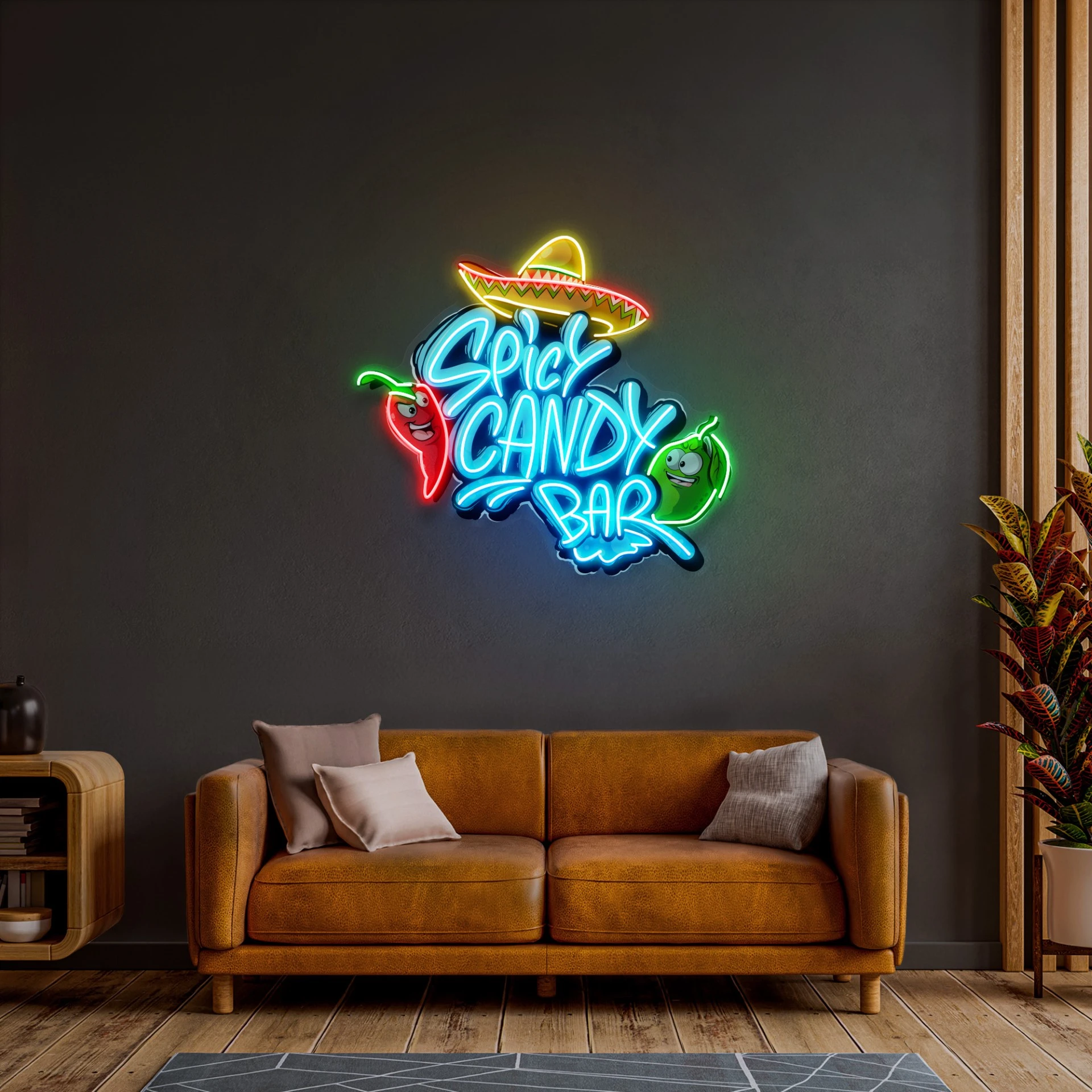 Custom business sign for restaurant, custom logo sign for barbershop by HelenLedCo