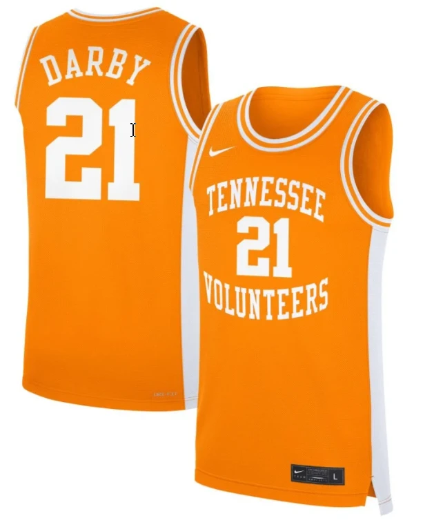 Tess Darby Jersey #21 Tennessee Volunteers Basketball NIL Orange by My store basketball