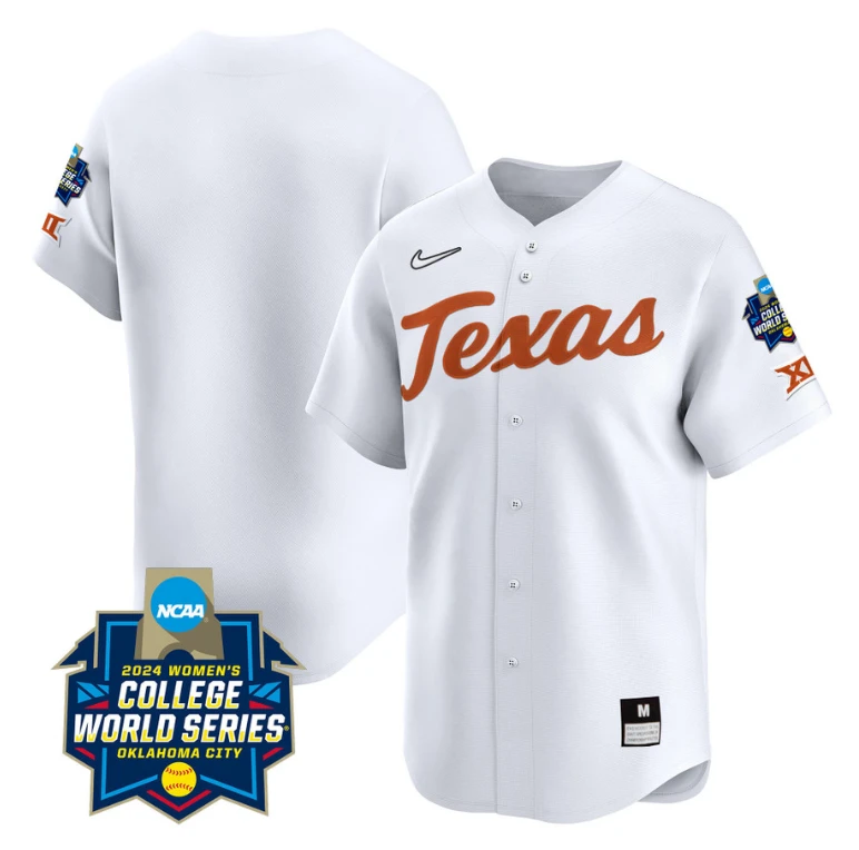 Texas AM Aggies Team Jersey 2024 College World Series Patch Vapor Premier Limited NCAA Baseball Stitched White by My Store