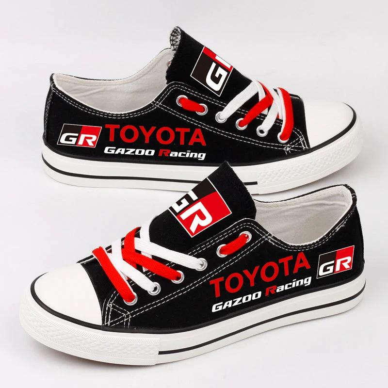 Toyota Canvas Sneakers Shoes For Men Women Fans by Crocs