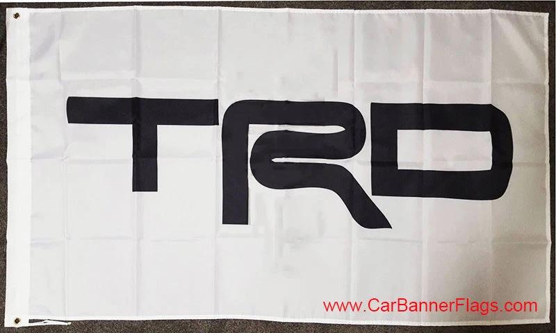 TRD Flag-Toyota TRD Flag-TRD Toyota Motor Sports Racing Flag-3x5 FT Banner-100% polyester-2 Metal Grommets by flagsshop