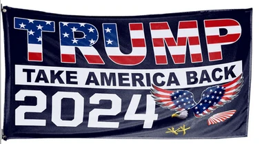 Trump 2024 Take America Back Flag- Colorado For Trump 3x5 FT Banner-100% polyester-2 Metal Grommets by flagsshop
