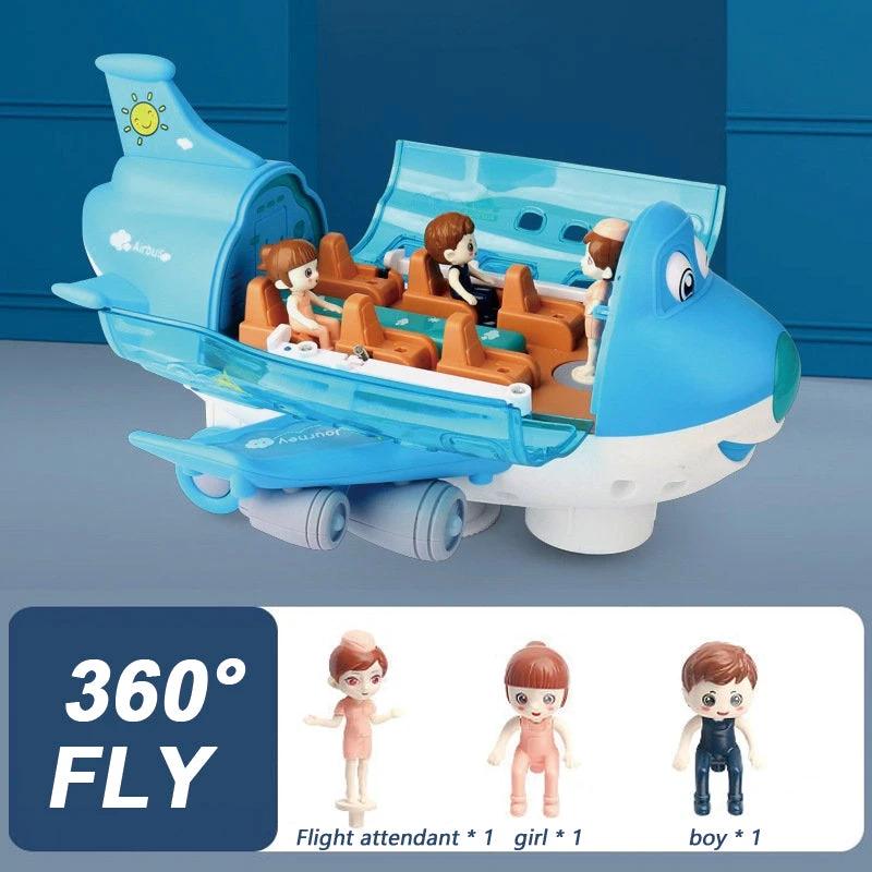 360° rotatable electric airplane toy by BowLift