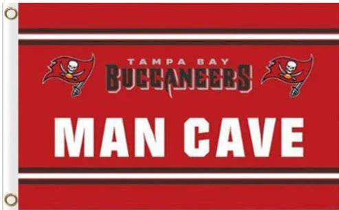 Tampa Bay Buccaneers Man Cave Flag 3X5 Ft Polyester Banner USA 90x150cm by flagsjustdoit
