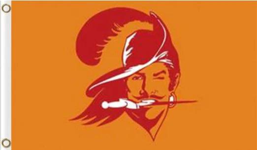 Tampa Bay Buccaneers Sport Flag 3X5 Ft Polyester Banner USA 90x150cm by flagsjustdoit