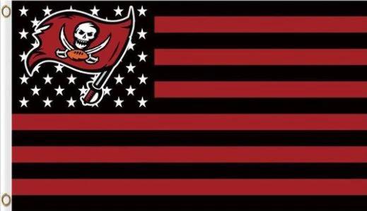 Tampa Bay Buccaneers Star Flag 3X5 Ft Polyester Banner USA 90x150cm by flagsjustdoit