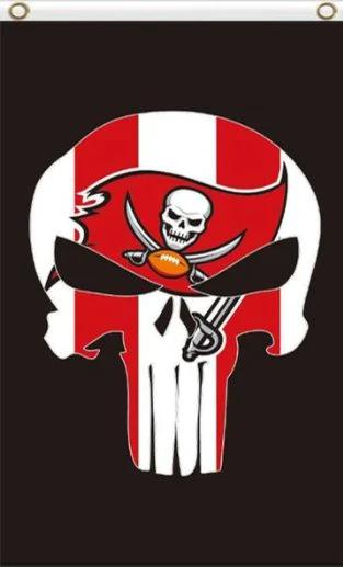 Tampa Bay Buccaneers Team US Flag 3X5 Ft Polyester Banner USA 90x150cm by flagsjustdoit