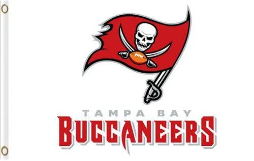 Tampa Bay Buccaneers Team US Sport Flag 3X5 Ft Polyester Banner USA 90x150cm by flagsjustdoit