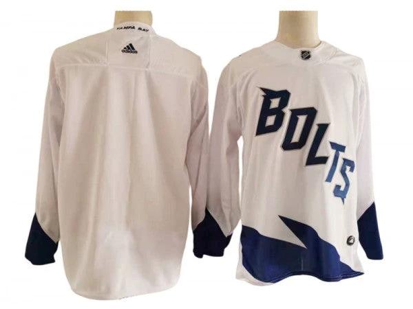 Tampa Bay Lightning 2022 White Stadium Series Jersey by Hockey David