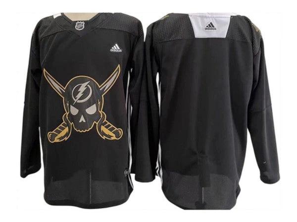 Tampa Bay Lightning Black 2022 Gasparilla Jersey by Hockey David