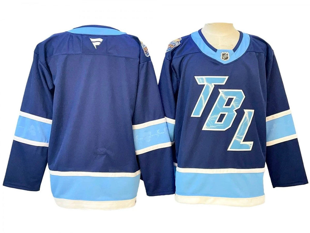 Tampa Bay Lightning Blue 2026 NHL Stadium Series Jersey by Hockey David