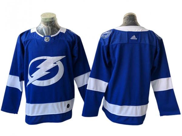 Tampa Bay Lightning Blue Home Jersey by Hockey David