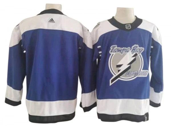 Tampa Bay Lightning Blue Reverse Retro Jersey by Hockey David
