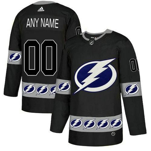 Tampa Bay Lightning Custom Team Logos Fashion Jersey by Hockey David