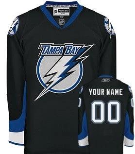 Tampa Bay Lightning Customized Black Jersey by Hockey David