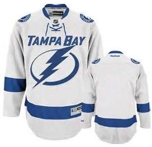 Tampa Bay Lightning Customized White Jersey by Hockey David