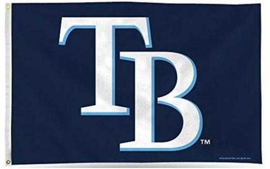 Tampa Bay Rays TB flag 3X5 Banner USA Polyester with Brass Grommets by flagsjustdoit