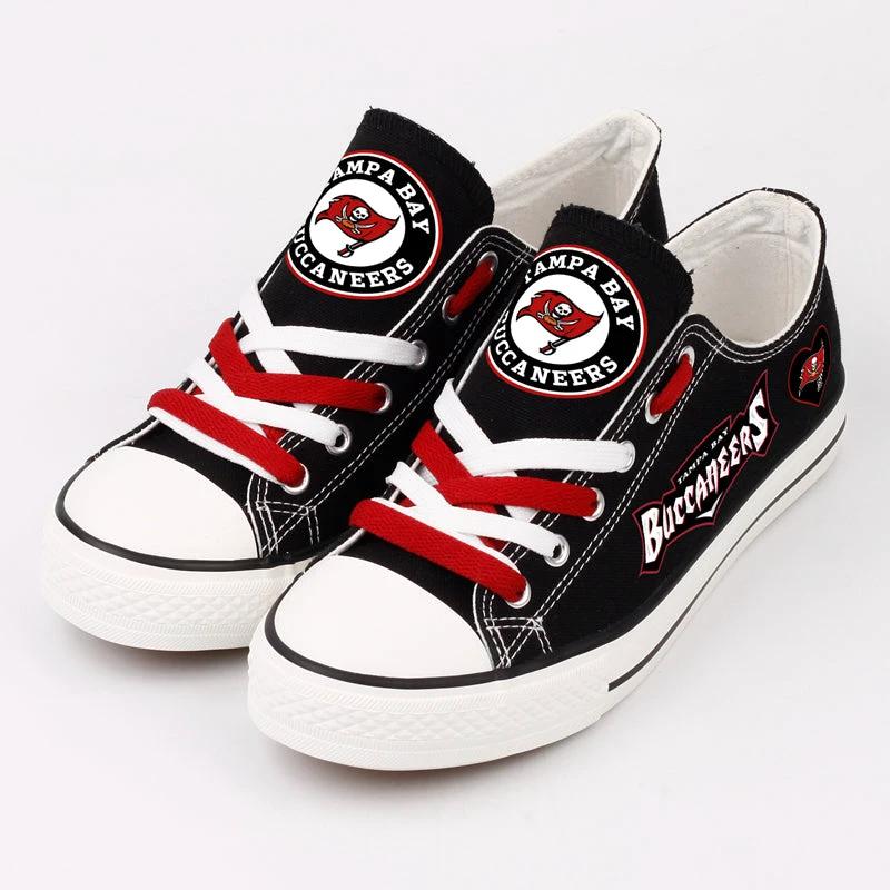 Tampa Bay Buccaneers Low Top Canvas Sport Sneakers Shoes For Men Women Fans by Crocs