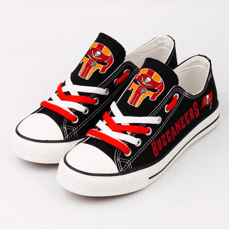 Tampa Bay Buccaneers Low Top Canvas Sport Sneakers Shoes For Men Women Fans by Crocs