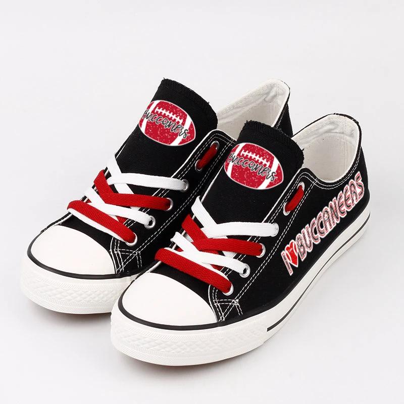 Tampa Bay Buccaneers Low Top Canvas Sport Sneakers Shoes For Men Women Fans by Crocs