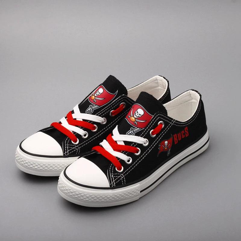 Tampa Bay Buccaneers Low Top Canvas Sport Sneakers Shoes For Men Women Fans by Crocs