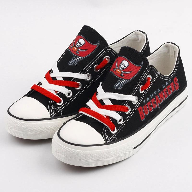 Tampa Bay Buccaneers Low Top Canvas Sport Sneakers Shoes For Men Women Fans by Crocs