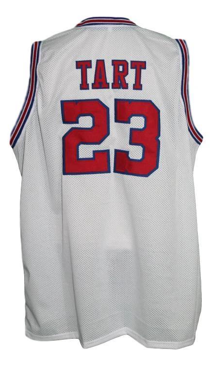 Tart Jersey #23 Dallas Chaps Retro Aba Basketball New Sewn White by My store basketball