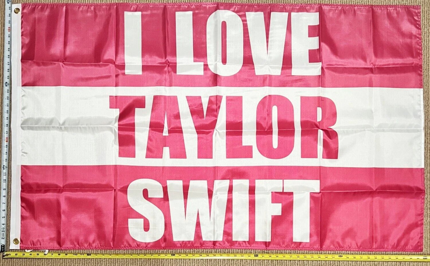 Taylor Swift Flag Love Travis Kelce Swifties Dorm Beer Sign USA 3x5ft by flagsjustdoit