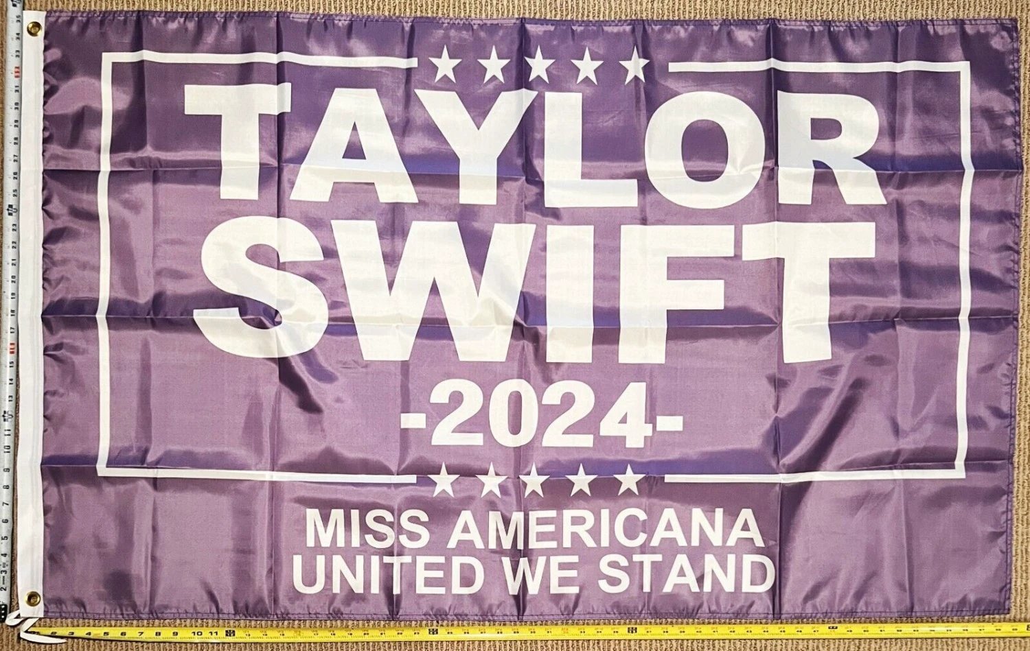 Taylor Swift Flag Pur Travis Kelce Swifties Dorm Beer Sign USA 3x5ft by flagsjustdoit