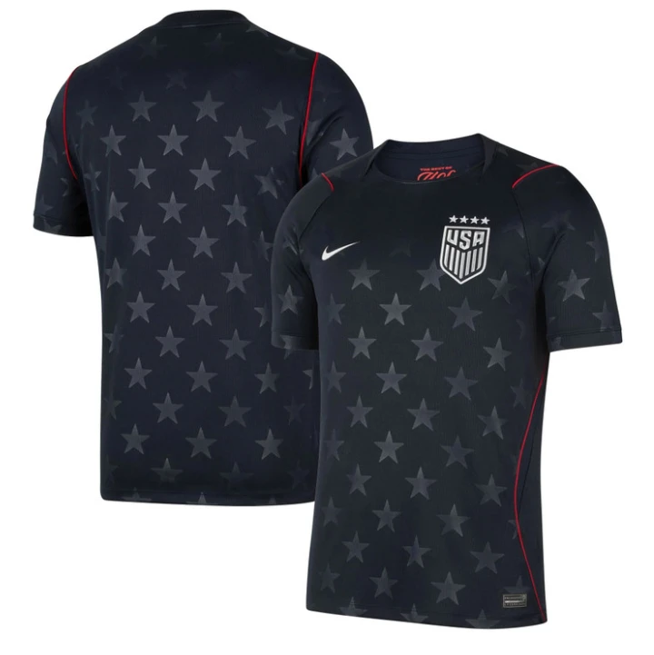 Team Jersey Blank Jersey USMNT 2026 World Cup Match Stitched Stars Soccer by Soccer Jersey
