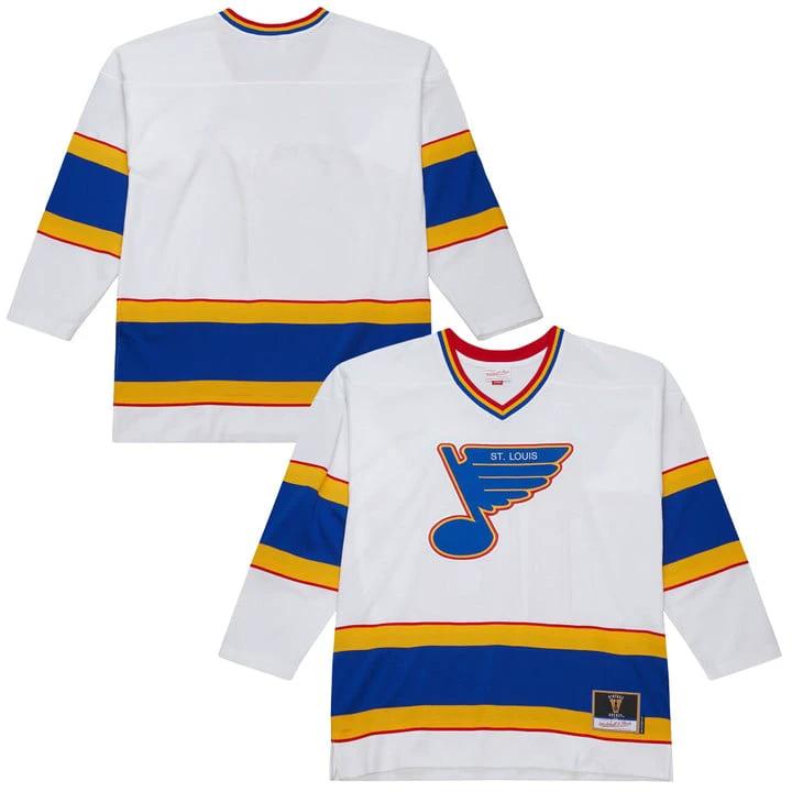 Team Jersey St. Louis Blues Throwback 1990-91 Power Play Stitched by Hockey David