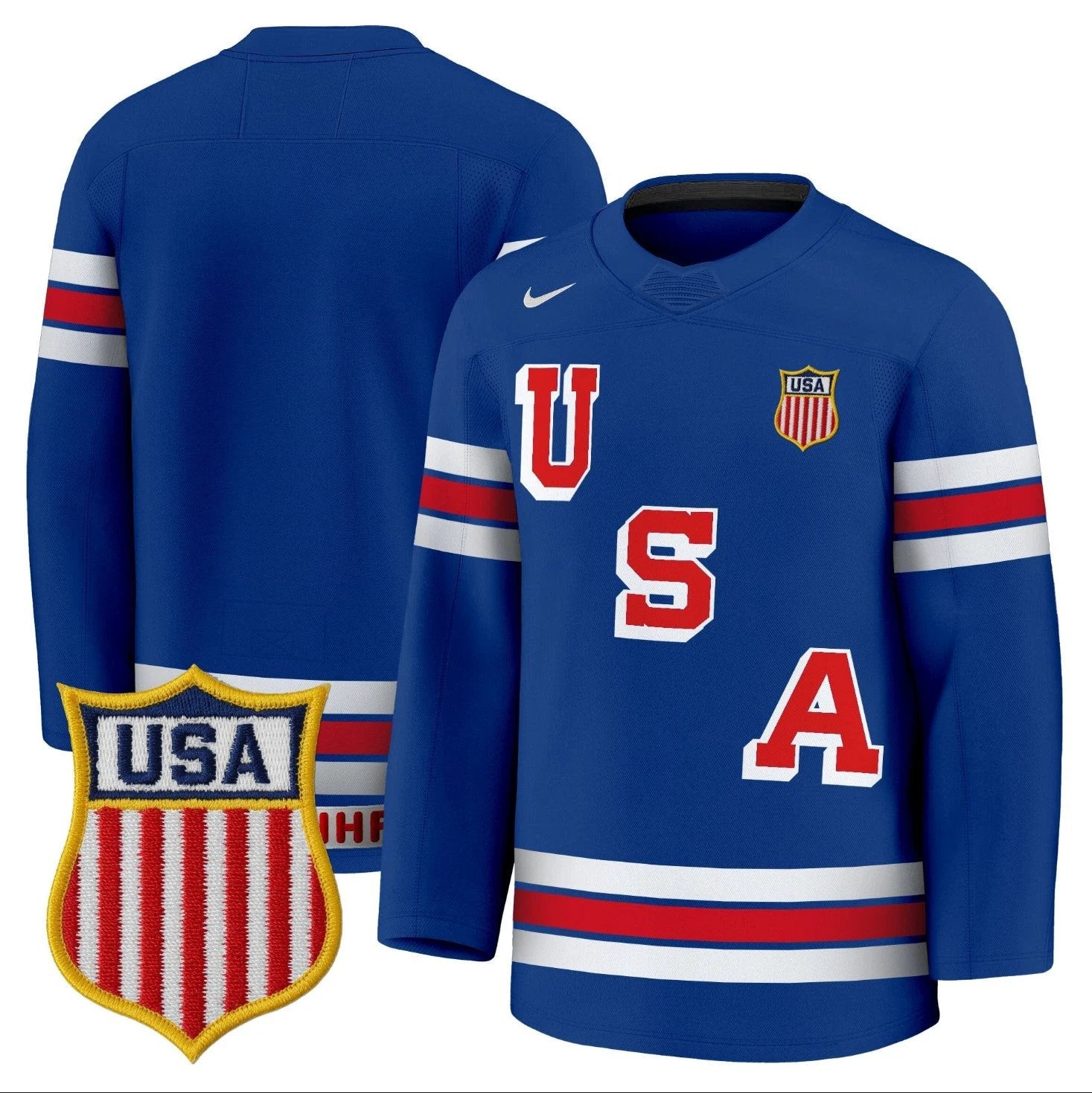 Team Jersey USA Olympic 2026 Premium Hockey Stitched by Hockey David