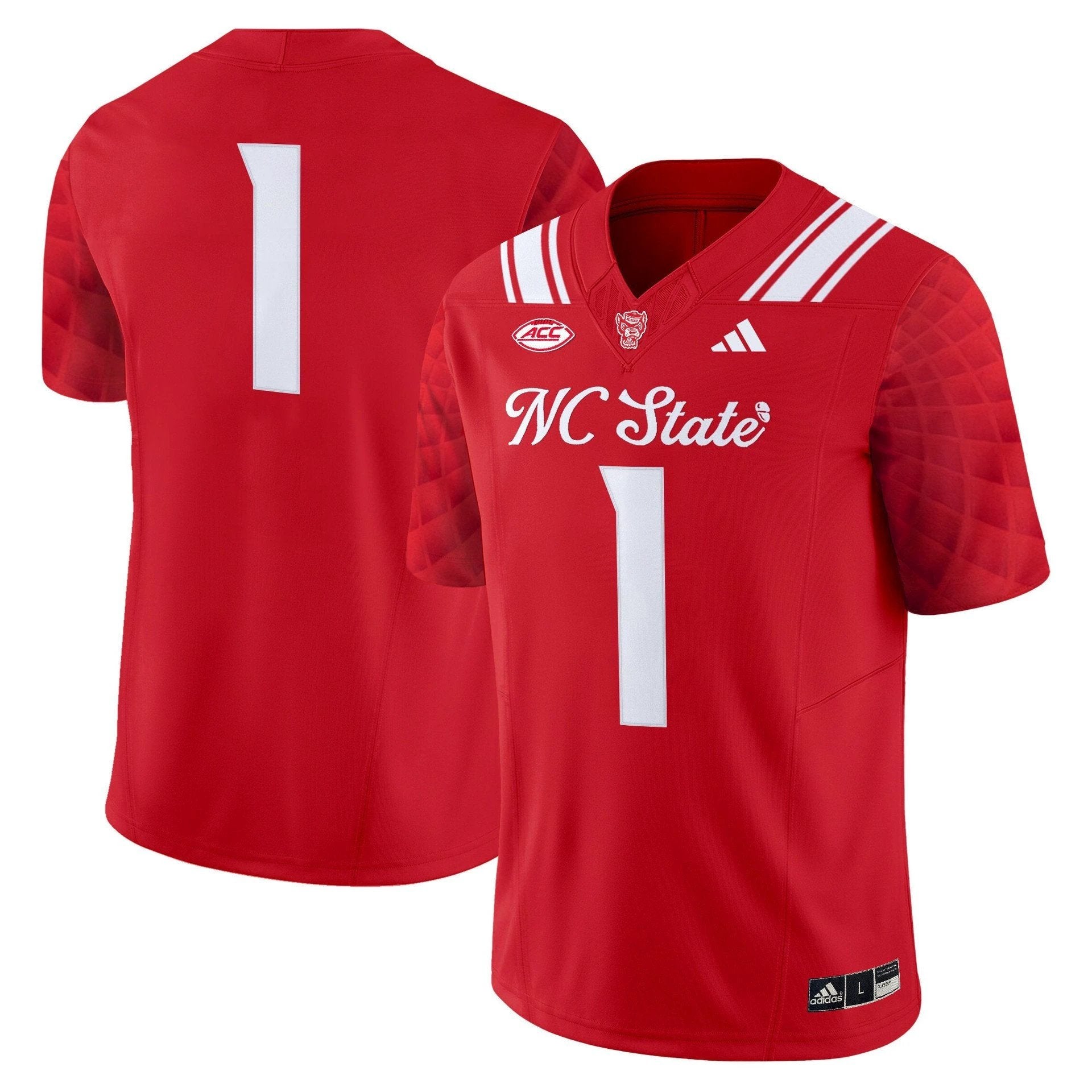 Team Jersey #1 NC State Wolfpack City of Oaks 2025 Limited Stitched by My Store NCAA Football Jerseys