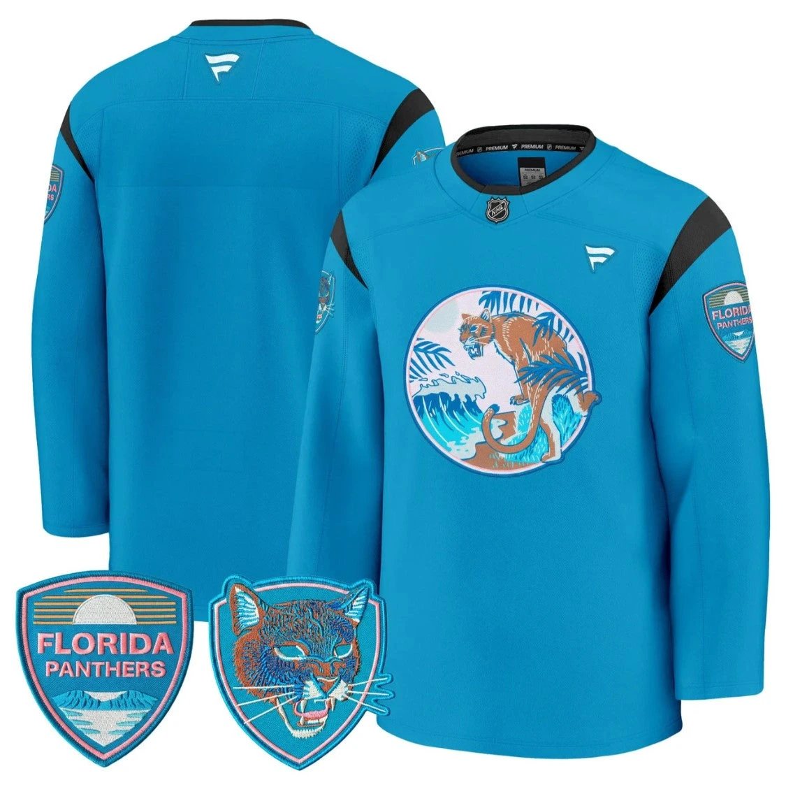 Team Jersey #26 Florida Panthers SoFlo Night Edition Premium Stitched by Hockey David