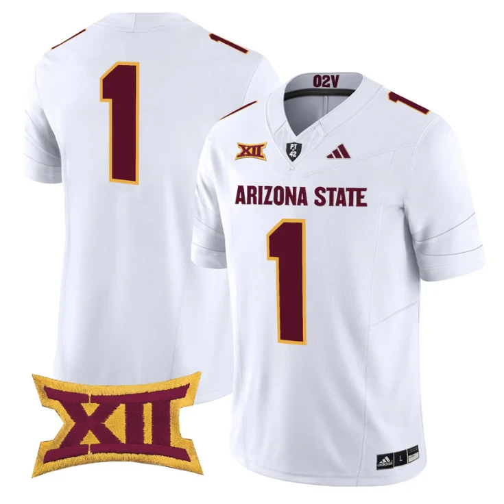 Team Jersey #1 Arizona State Sun Devils 2025 Vapor Stitched by My Store NCAA Football Jerseys