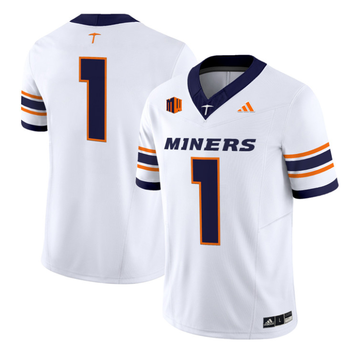 Team Jersey #1 UTEP Miners 2016 Vapor Limited Stitched