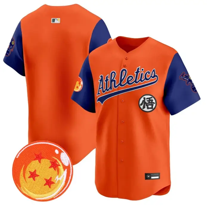 Team Jersey Blank Athletics Jersey Dragon Ball Premier Stitched by My Store