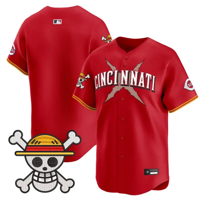 Team Jersey Blank Cincinnati Reds One Piece Premier Stitched by My Store
