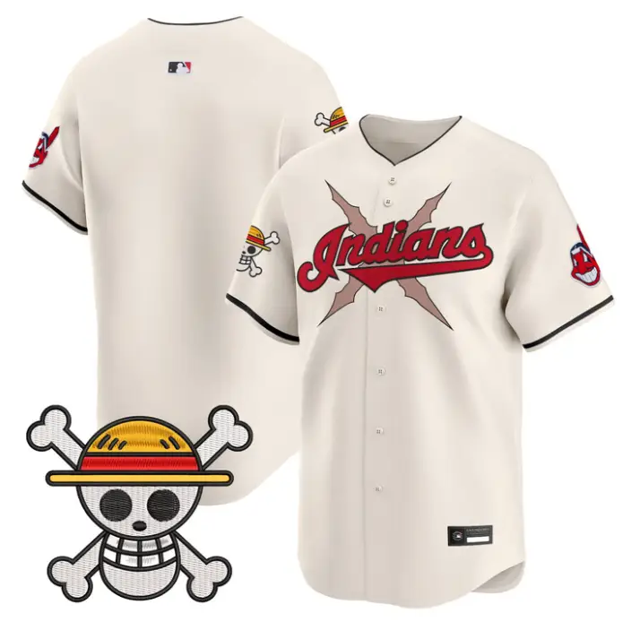 Team Jersey Blank Cleveland Indians One Piece Premier Stitched by My Store