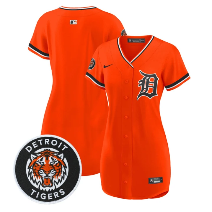 Team Jersey Blank Detroit Tigers 2026 Baseball Dress Stitched by My Store