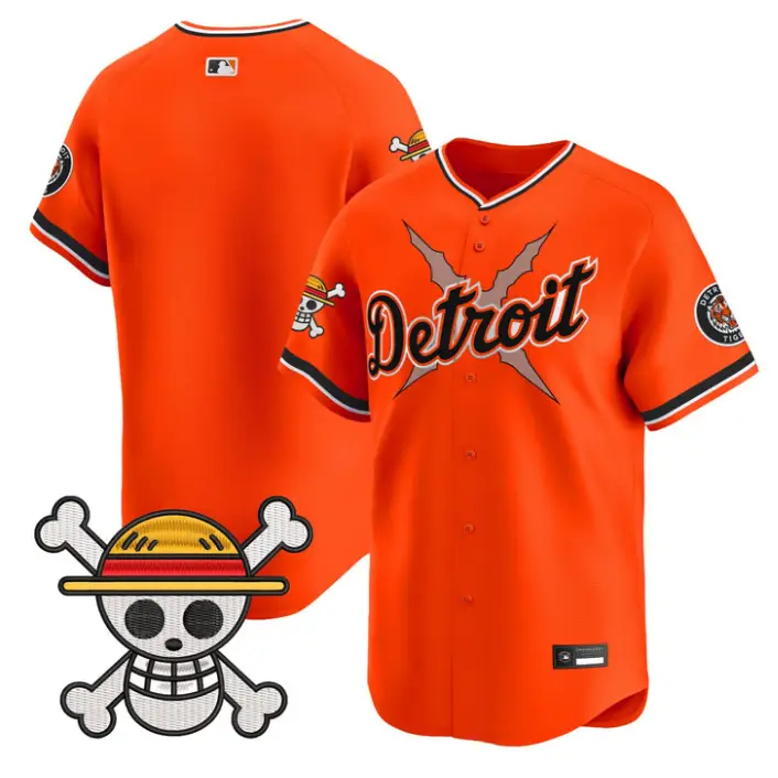 Team Jersey Blank Detroit Tigers One Piece Premier Stitched by My Store