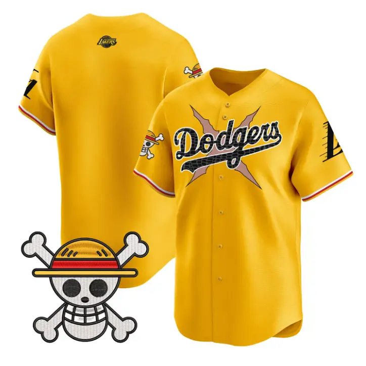 Team Jersey Blank Dodgers One Piece Mamba Premier Stitched by My Store
