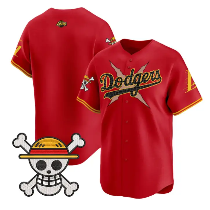 Team Jersey Blank Dodgers One Piece Mamba Premier Stitched by My Store