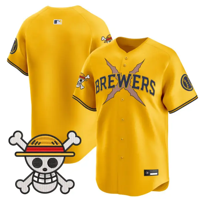 Team Jersey Blank Milwaukee Brewers One Piece Premier Stitched by My Store