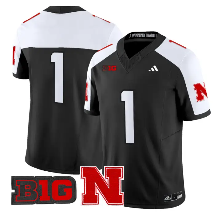 Team Jersey Blank Nebraska Cornhuskers 2026 Vapor Limited Stitched by My Store NCAA Football Jerseys